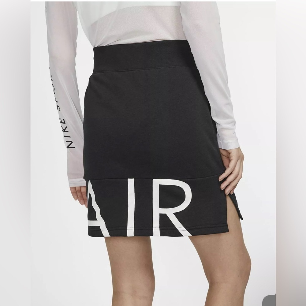 Nike Sportswear Skirt French Terry Big Nike Air Logo Wrapped Girls Large - Picture 3 of 10